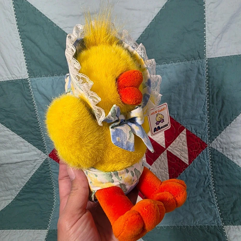 A&A Plush Soft N Cuddly Yellow Duck Stuffed Animal 8